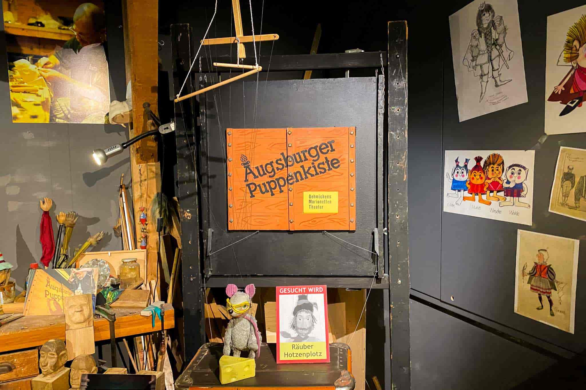 Augsburger Puppenkiste und das Museum „Die Kiste“