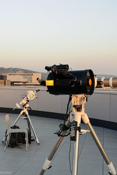 Teleskope Mercedes Museum Nacht Museen
